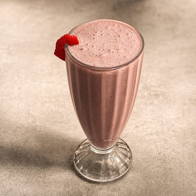 Strawberry Lassi.
