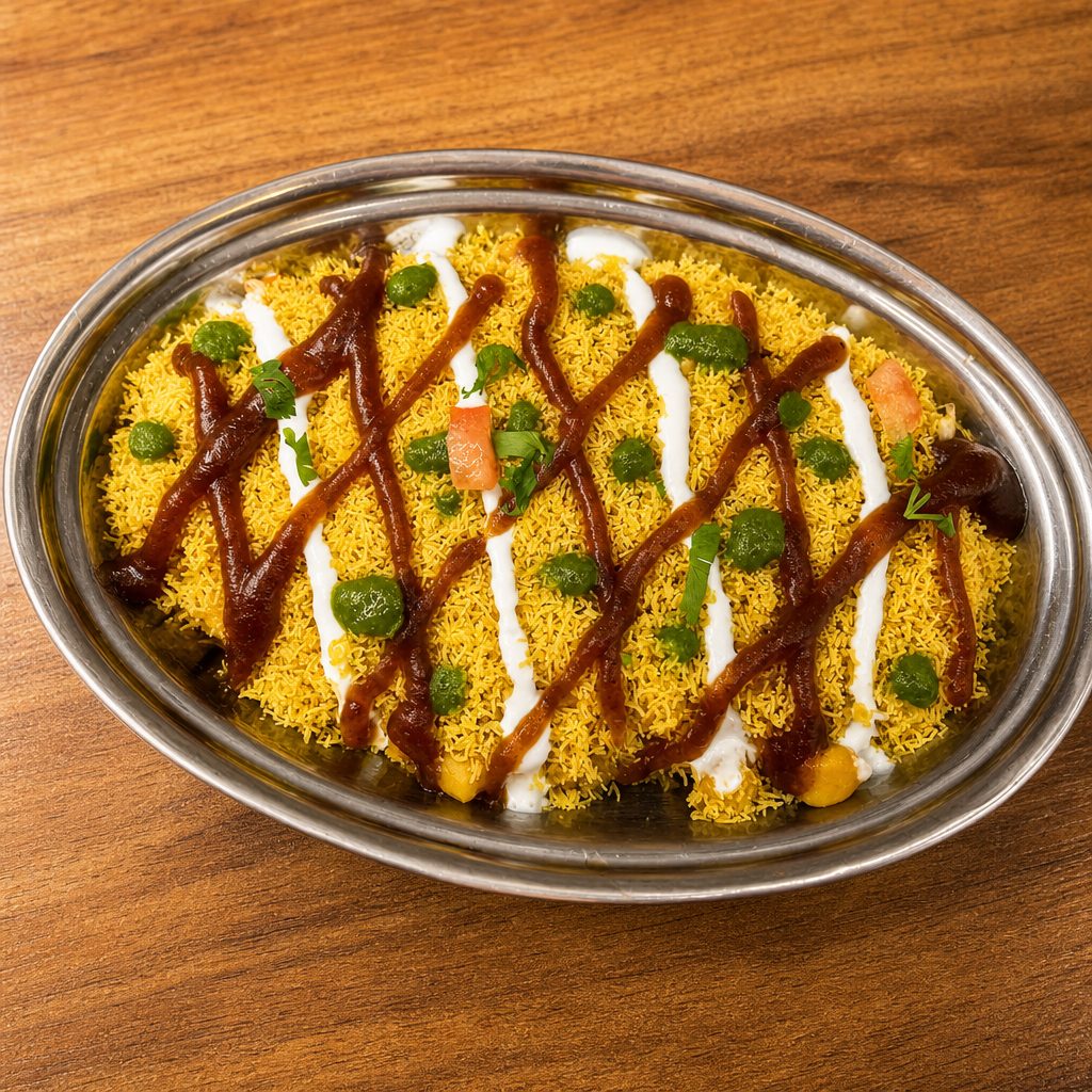 Samosa Chaat.